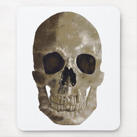 Grungy Skull Muismat (Voorkant)