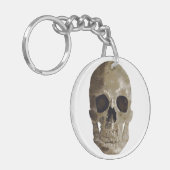 Grungy Skull Sleutelhanger (Voorkant Links)