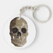Grungy Skull Sleutelhanger (Achterkant)