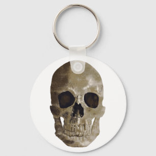 Grungy Skull Sleutelhanger