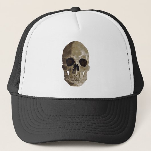 Grungy Skull Trucker Pet (Voorkant)