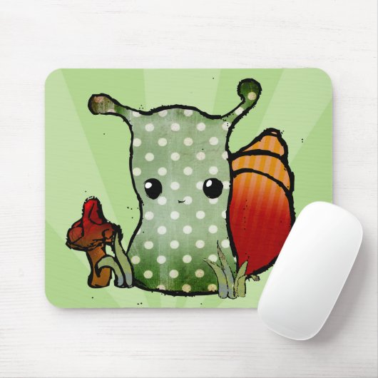 Grungy Snail Mousepad Muismat (Met muis)