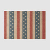 Grungy Stars & Stripes Tissuepapier (Voorkant)