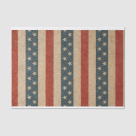 Grungy Stars & Stripes Tissuepapier