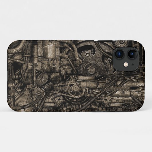 Grungy Steampunk Machinery Case-Mate iPhone Case (Achterkant (horizontaal))
