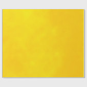 Grungy Styled Smudge Bright Yellow Cadeaupapier (Vlak)