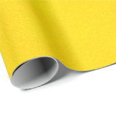 Grungy Styled Smudge Bright Yellow Cadeaupapier (Rol Hoek)