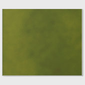 Grungy Styled Smudge Dark Green Cadeaupapier (Vlak)