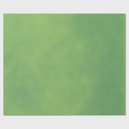 Grungy Styled Smudge Green Cadeaupapier (Vlak)