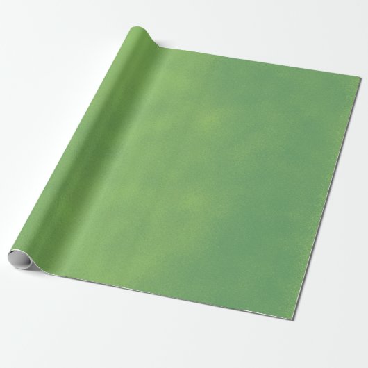 Grungy Styled Smudge Green Cadeaupapier (Uitgerold)