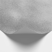 Grungy Styled Smudge Grey Cadeaupapier (Hoek)