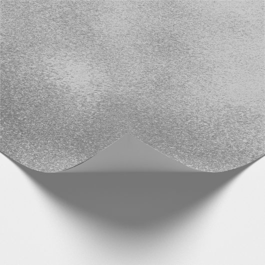 Grungy Styled Smudge Grey Cadeaupapier (Hoek)