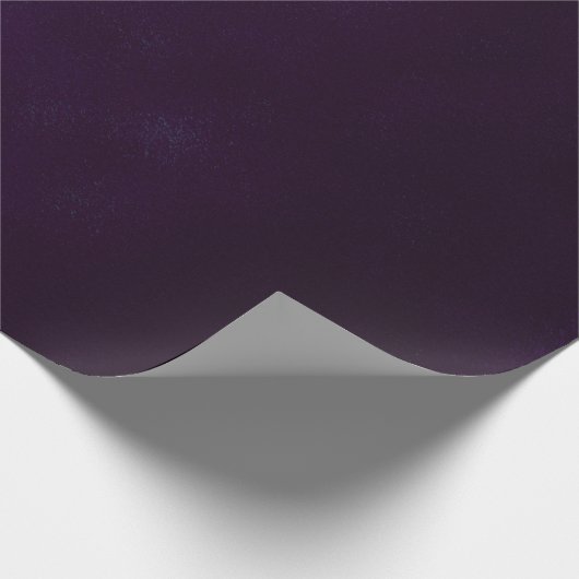 Grungy Styled Smudge Plum Paars Cadeaupapier (Hoek)