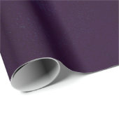 Grungy Styled Smudge Plum Paars Cadeaupapier (Rol Hoek)
