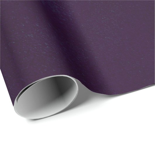 Grungy Styled Smudge Plum Paars Cadeaupapier (Rol Hoek)