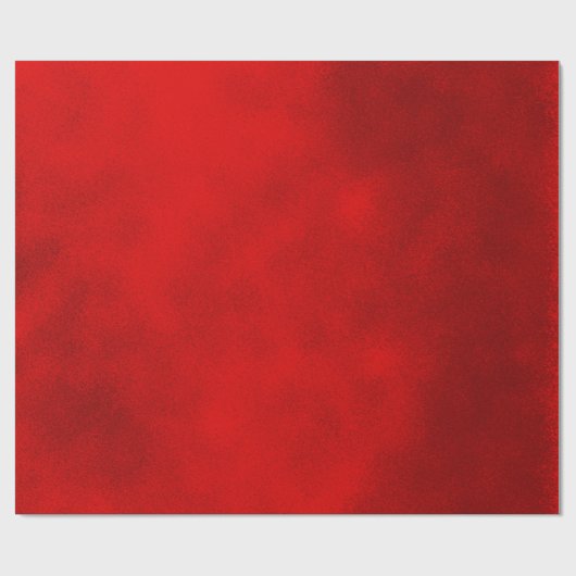 Grungy Styled Smudge Red Cadeaupapier (Vlak)