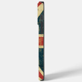 Grungy Union Jack Case-Mate iPhone Case (Achterkant / Links)