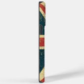 Grungy Union Jack Case-Mate iPhone Case (Achterkant / Rechts)