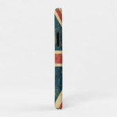 Grungy Union Jack Case-Mate iPhone Case (Achterkant/rechts)