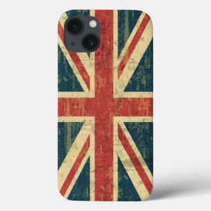 Grungy Union Jack iPhone 13 Hoesje