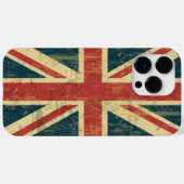 Grungy Union Jack Case-Mate iPhone Case (Achterkant (horizontaal))