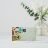 Grungy-Visitekaartje Visitekaartje (Staand voorkant)