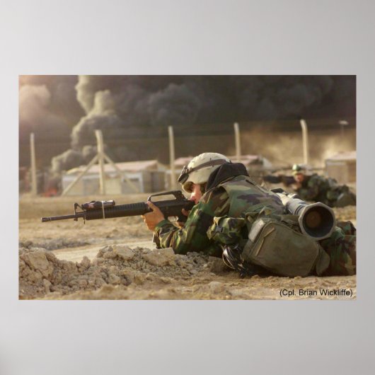 GRUNT WAR POSTER (Voorkant)