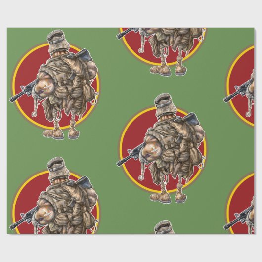 Grunt Wrapping Paper Cadeaupapier (Vlak)
