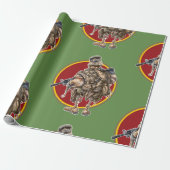 Grunt Wrapping Paper Cadeaupapier (Uitgerold)