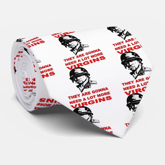 Grunt ze hebben veel meer virussen nodig stropdas (Opgerold)