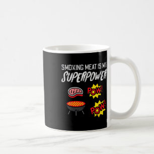 Grunten van vlees mijn superkracht Bbq Barbecue Gr Koffiemok