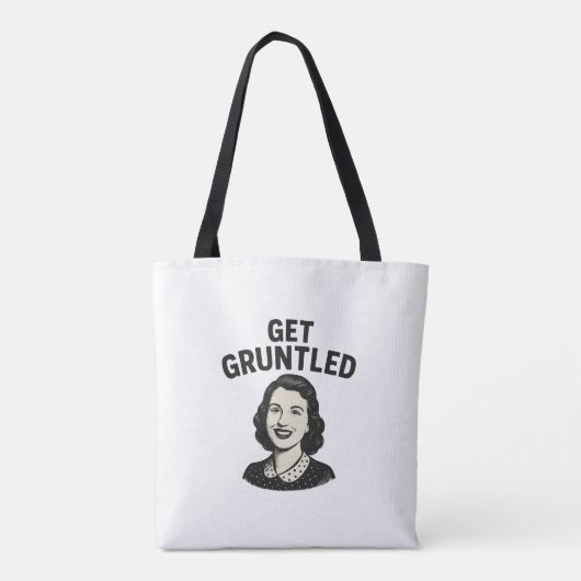 Gruntled Tote Bag (Achterkant)