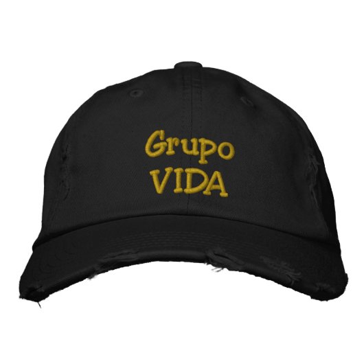 GrupoVIDA Zwart Pet (Voorkant)