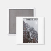 Gruppo del Sella - Zon komt door Magneet (Voorkant / Achterkant)