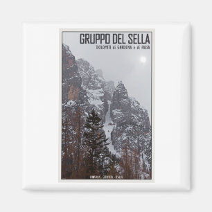 Gruppo del Sella - Zon komt door Magneet