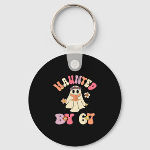 Grus Halloween Skelet Grus Zes Zeven Nummer Sleutelhanger