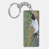 Grus japonensis sleutelhanger (Voorkant Links)