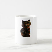 Grusel Cat Halloween Gift Classic T-shirt Koffiemok (Center)