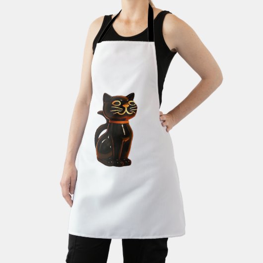 Grusel Cat Halloween Gift Classic T-shirt Schort (Insitu)