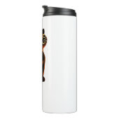 Grusel Cat Halloween Gift Classic T-shirt Thermosbeker (Geroteerd rechts)