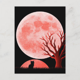 Gruselige Halloween Groet Ansichtkaart Briefkaart