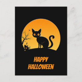 Gruselige Halloween Groet Ansichtkaart Briefkaart