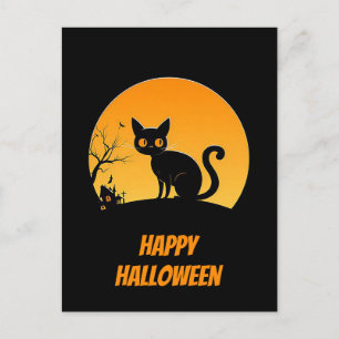 Gruselige Halloween Groet Ansichtkaart Briefkaart