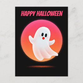 Gruselige Halloween-groetekaart Briefkaart
