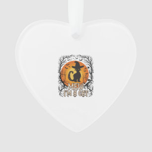 Gruselige Halloween Pompoen Spokerige Nacht Geest Ornament