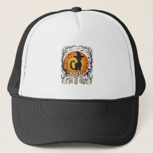 Gruselige Halloween Pompoen Spokerige Nacht Geest  Trucker Pet