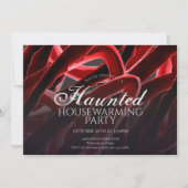 Gruselijke Housewarming Spetterende Halloween Fees Kaart (Voorkant)