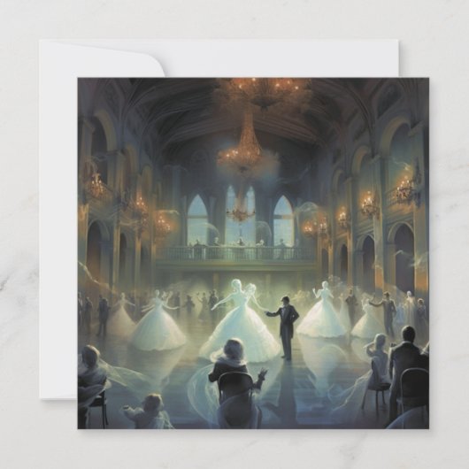 Gruselmaskerbal: De Maskerade van het Fantoom Kaart (Voorkant)