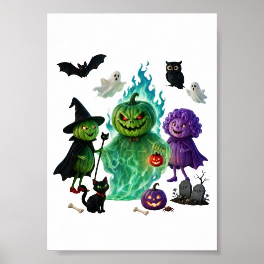 Gruselspaß mit der Monsterbande Poster (Voorkant)