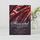 Grusig Housewarming Halloween Feestje Kaart (Staand voorkant)